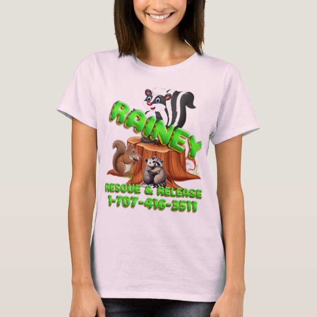 Rainey, Rettung und Freilassung T-Shirt (Vorderseite)