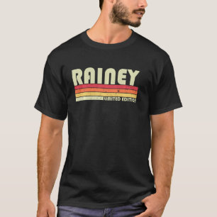 Rainey Surname Funny Retro Vintage 80s 90s Birthda T-Shirt