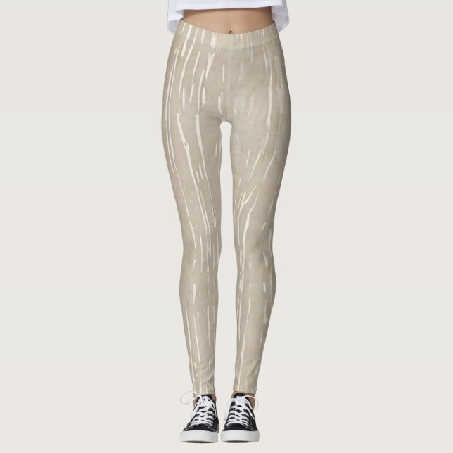 Rainfall Chic - Capture the nature's elegante Drip Leggings (Vorderseite)