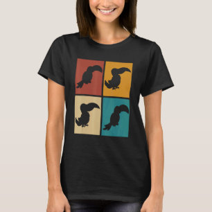 Rainforest Bird Tropical Animal Pop Toucan T-Shirt