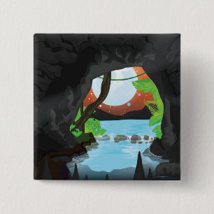 Rainforest Cave Button