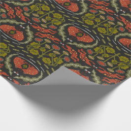Rainforest Frogs Wrapping Paper Geschenkpapier