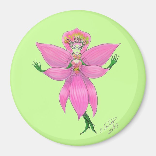 Rainforest Orchid Fairy Magnet (Vorne)