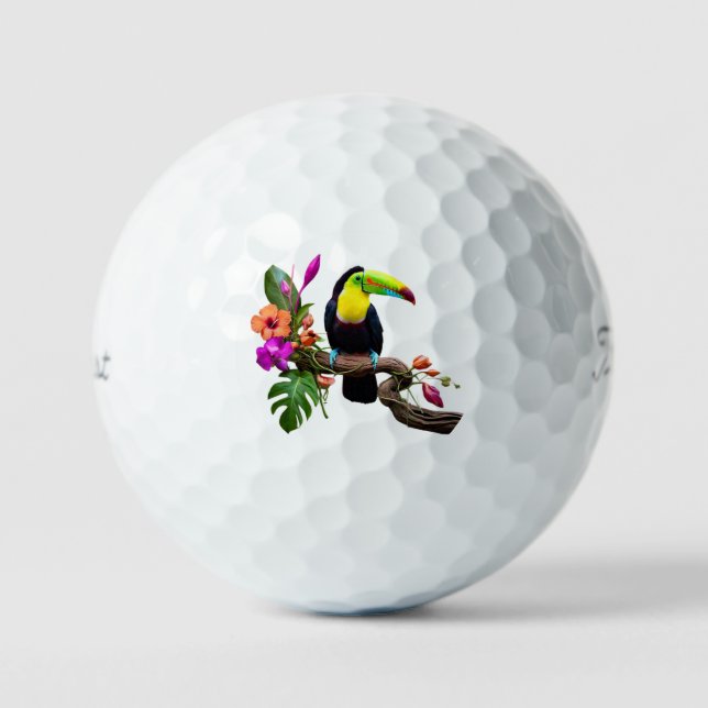 "Rainforest Radiance" Golfball (Vorderseite)