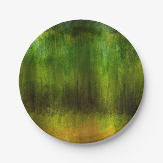 Rainforest Watercolor Art Pappteller