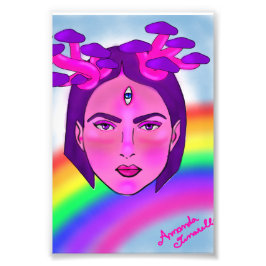 Rainha cogumelo fotodruck