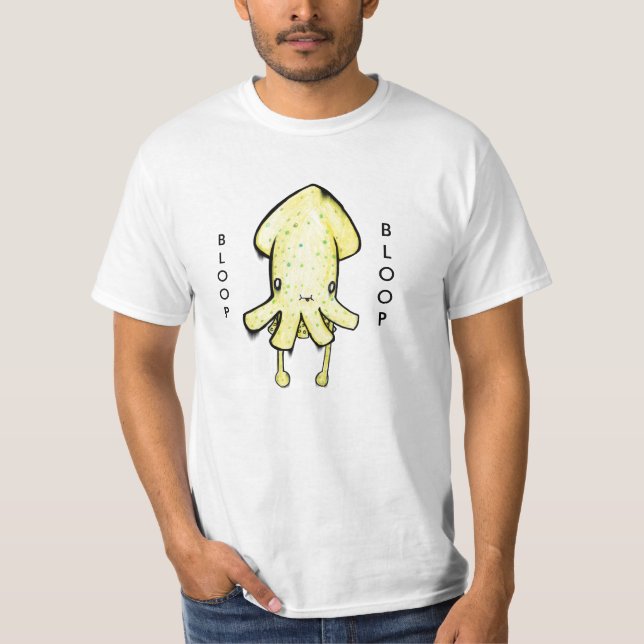 RainHolton Tintenfisch-Shirt T-Shirt (Vorderseite)