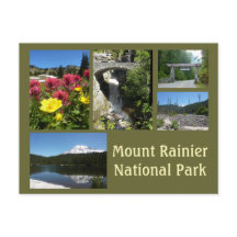 Rainier Collage (Reflection Lake & Falls)