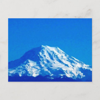 Rainier hat die Blues Postkarte