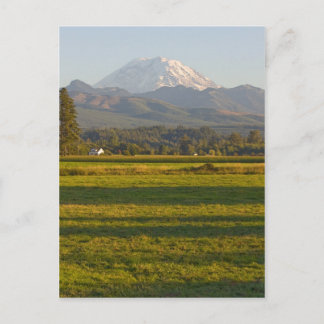 Rainier im Staat Washington Postkarte