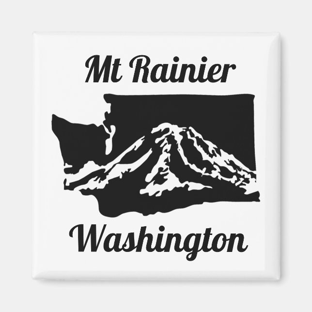 Rainier Magnet - B&W (Vorne)