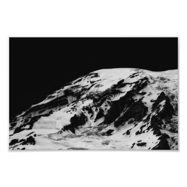 Rainier Melting Fotodruck (Vorne)
