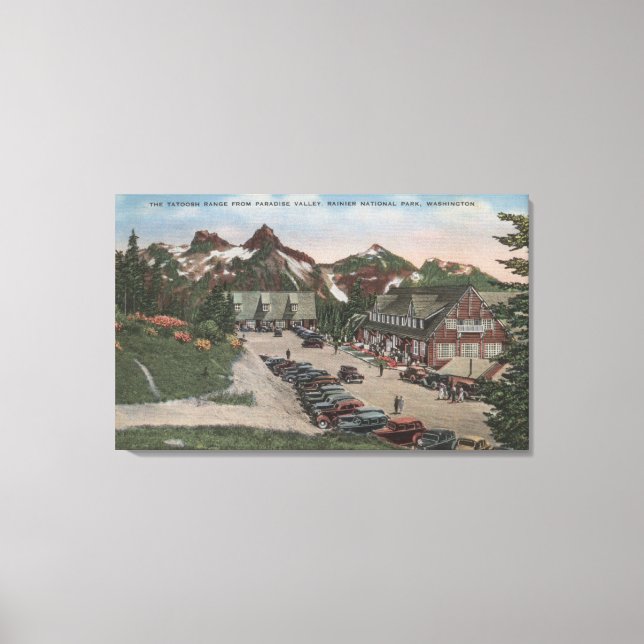 Rainier National Park - Tatoosh Leinwanddruck (Vorderseite)