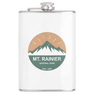 Rainier-Nationalpark Flachmann