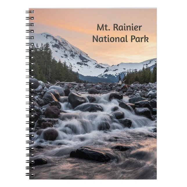 Rainier Nationalpark Souvenir Notizblock (Vorderseite)