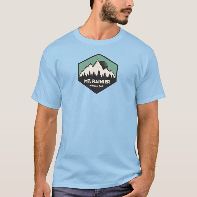 Rainier-Nationalpark T-Shirt (Vorderseite)