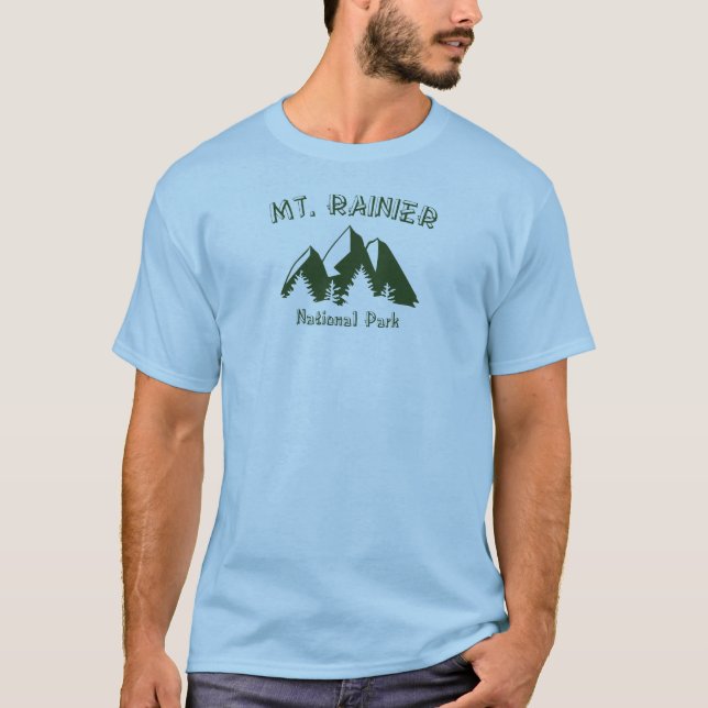 Rainier-Nationalpark T-Shirt (Vorderseite)