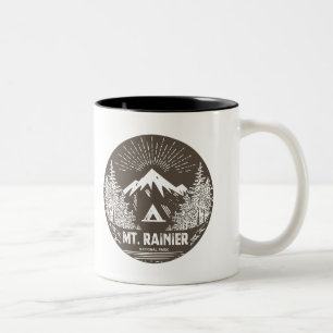 Rainier-Nationalpark Zweifarbige Tasse