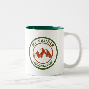Rainier-Nationalpark Zweifarbige Tasse
