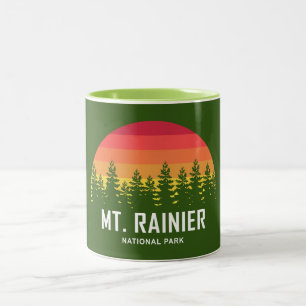 Rainier-Nationalpark Zweifarbige Tasse
