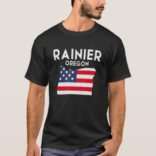Rainier Oregon USA Staat America Travel Oregonian T-Shirt