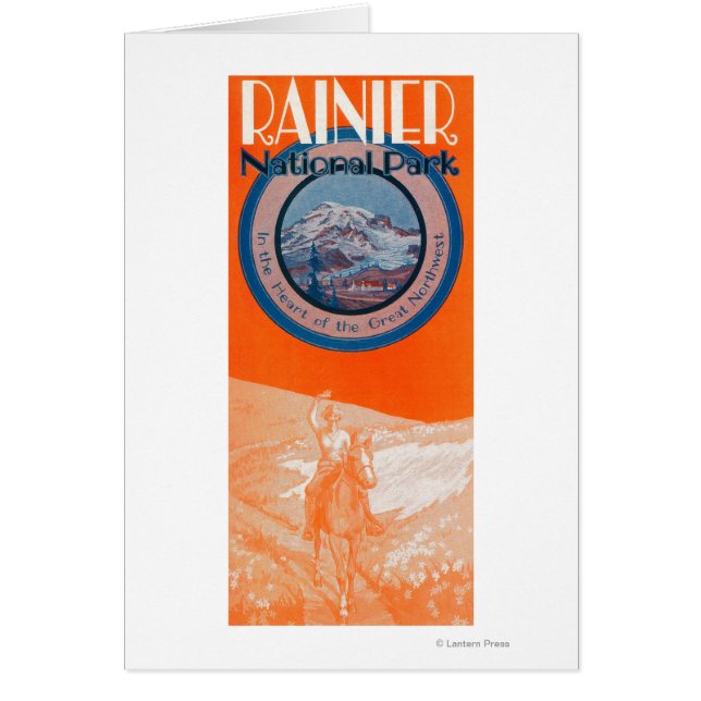 Rainier Poster - Reiten (Vorne)