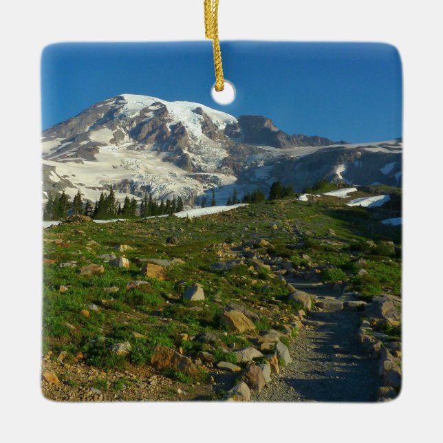 Rainier Skyline Trail Keramikornament (Vorderseite)