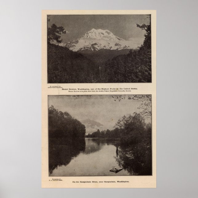 Rainier Snoqualmie R Poster (Vorne)