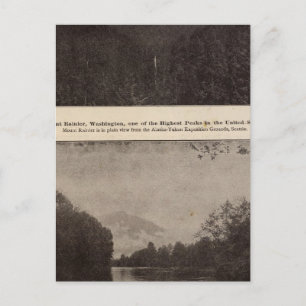 Rainier Snoqualmie R Postkarte