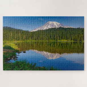 Rainier und Reflection Lake Puzzle