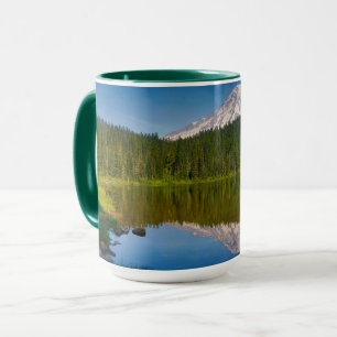 Rainier und Reflection Lake Tasse