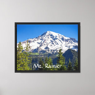 Rainier, Washington Leinwanddruck