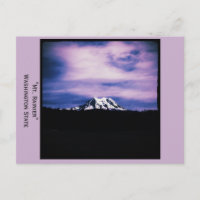 Rainier, Washinton Staat Postcard