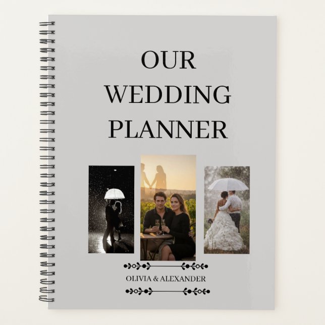 Rainlight Hochzeitsplaner Planer (Vorderseite)