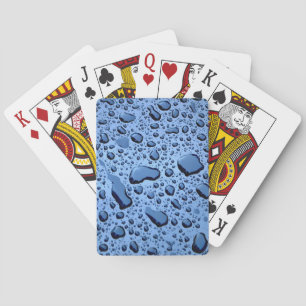 Rainrops Muster Playing Cards Spielkarten