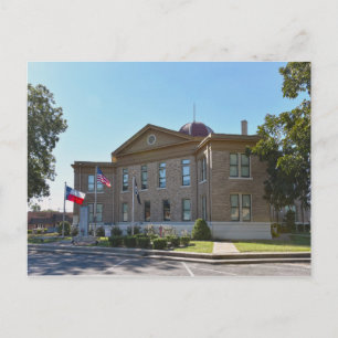 Rains County Courthouse, Emory, Texas Postkarte
