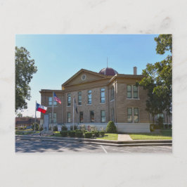 Rains Landkreis Courthouse, Emory, Texas Postkarte