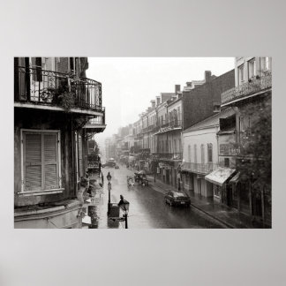 RainSweet Royal Street New Orleans Art Print Poster
