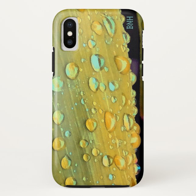 Raintropen, Nahe, Spacey Senf Gelb Case-Mate iPhone Hülle (Rückseite)