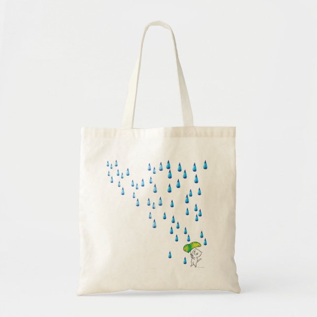 Rainy Cat Toto Bag Tragetasche (Vorne)