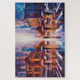 Rainy City Puzzle, 16 Zoll x 20 Zoll, 520 Stück Puzzle