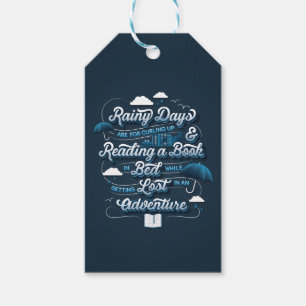 Rainy Day Adventure / Gift Tag Geschenkanhänger