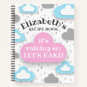 Rainy Day Baking Notizbuch