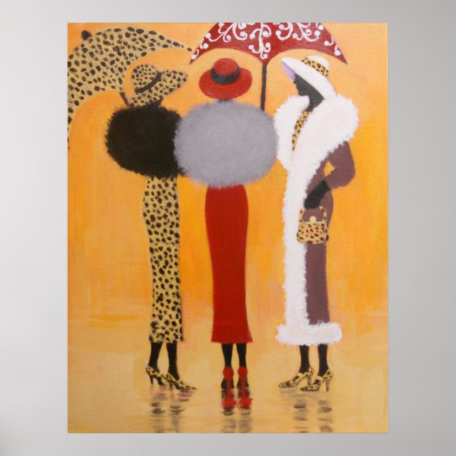 RAINY DAY FRIENDS POSTER (Vorne)