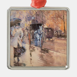 Rainy Day on Fifth Avenue (New York City) Ornament Aus Metall