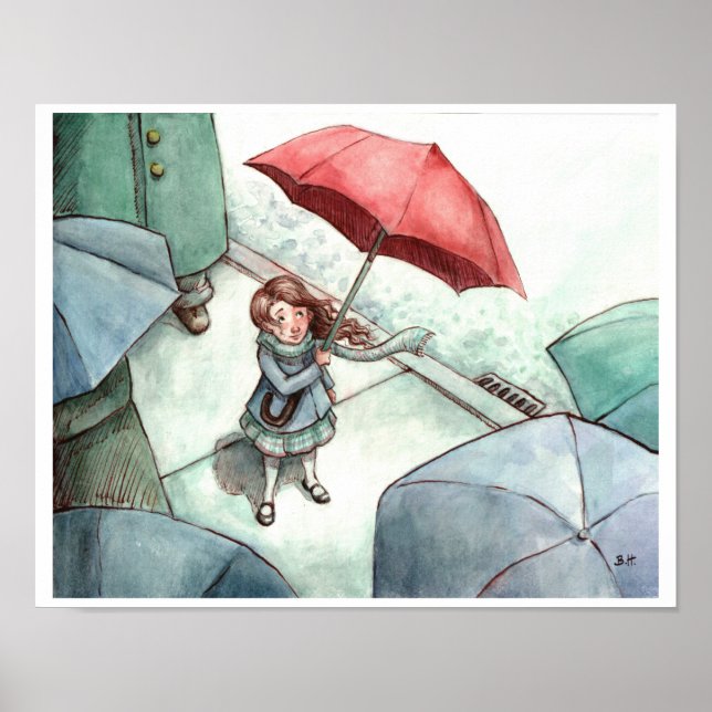 Rainy Day Poster (Vorne)