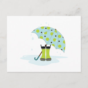 Rainy Day Postkarte