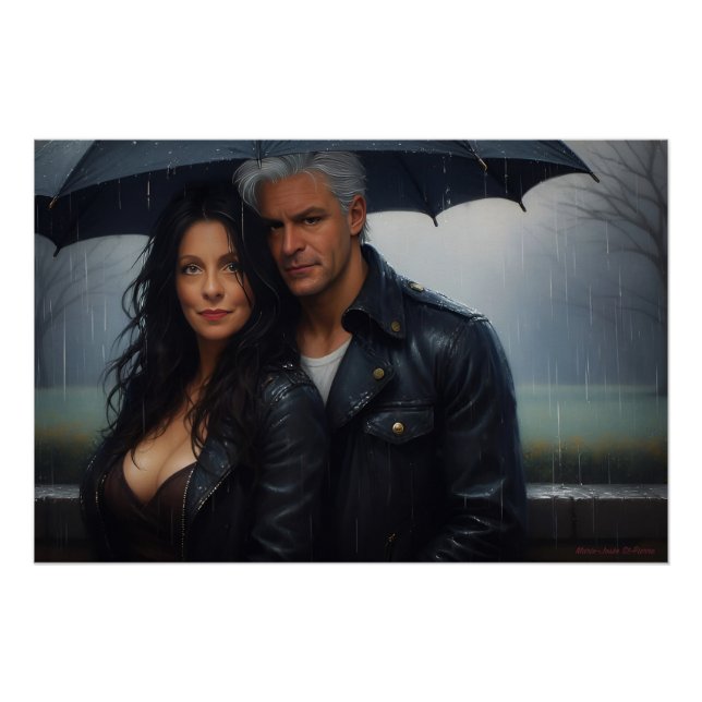 Rainy Day Romance Poster (Vorderseite)