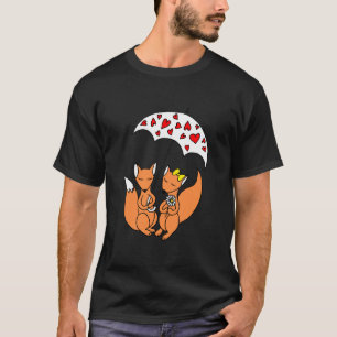 "Rainy Day Romance" "Unter dem Herz gefüllt T-Shirt