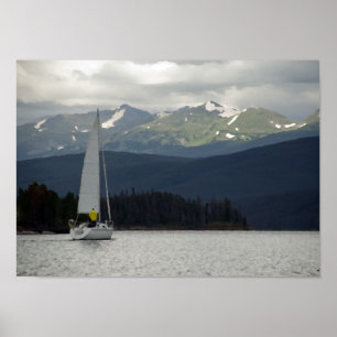 Rainy Day Sailor Poster